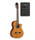 Guitarra Clássica Alhambra 3C CW E1 Equalizador Cutaway Cedro Sapelly