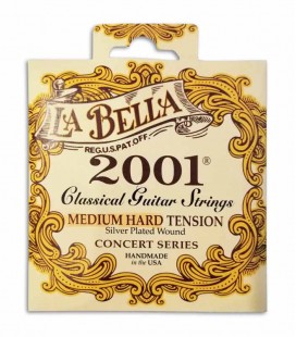 Embalagem das cordas LaBella 2001