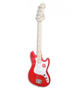 Guitarra Baixo Fender Squier Bronco Bass Torino Red