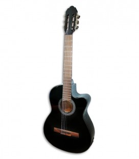 Foto da Guitarra Clássica VGS Student Preta com Pickup