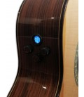 Foto do preamplificador da Guitarra Clássica  Alhambra 5P CW E8