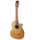 Paco Castillo 220 CE Guitarra Cl叩ssica Equalizador Cutaway Cedro Sapele