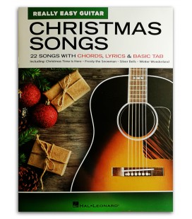 Foto da capa do livro Christmas Songs Really Easy Guitar