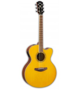 Foto da Guitarra Eletroacústica Yamaha modelo CPX600 VT