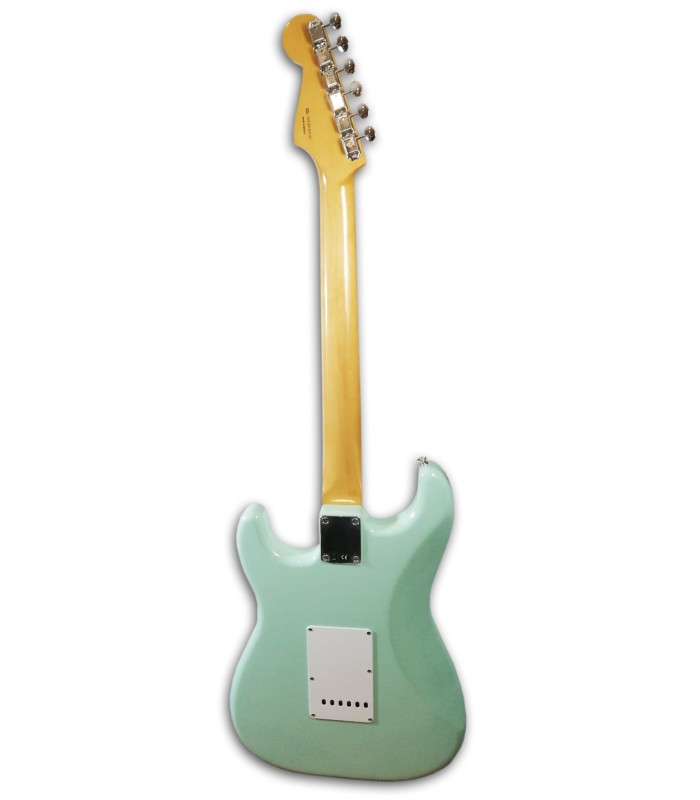 Foto das costas da Guitarra Elétrica Fender modelo Vintera 60S Strato IL SFG