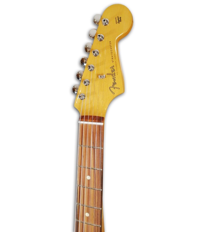 Foto da cabeça da Guitarra Elétrica Fender modelo Vintera 60S Strato IL SFG