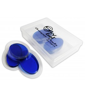 Foto da caixa com o gel Skygel modelo Skygelbl abafador de harm坦nicos na cor azul