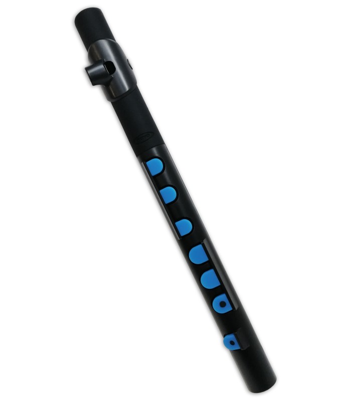 Foto da flauta Nuvo Toot modelo N 430TBBL em D坦 na cor preta e azul