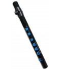 Flauta Nuvo Toot N 430TBBL em D坦 Preto e Azul com Saco