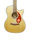 Tampo da guitarra eletroacústica Fender concert modelo CC 140SCE natural