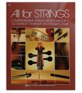 Foto da capa do livro Anderson and Frost All for strings theory workbook violin vol 3