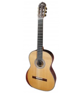 Foto da guitarra clássica Manuel Rodríguez modelo Magistral F-C com tampo em cedro
