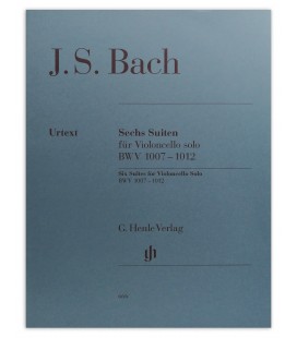 J S Bach 6 Sechs Suiten fur Violoncello Solo BWV 1007 1012