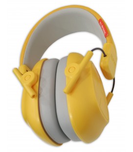 Protector auditivo Alpine modelo Muffy amarelo para criança