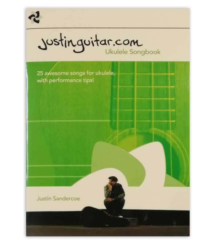 Capa do livro Justin Guitar com Ukulele Songbook