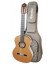 Guitarra Clássica Alhambra 6 Cedro Ébano Branco com Saco