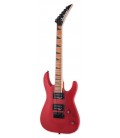 Guitarra elétrica Jackson modelo JS24 DKAM Dinky na cor vermelha