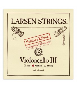 Corda Individual Larsen Soloist 3ª Sol Violoncelo 4/4 Média