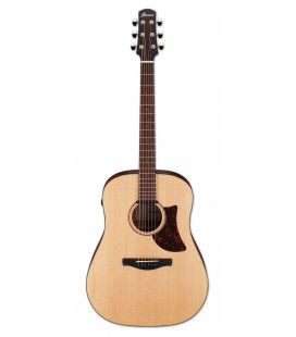 Guitarra eletroacústica Ibanez modelo AAD100E OPN com acabamento natural