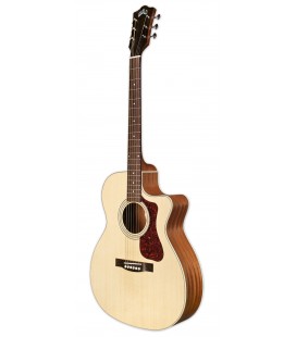 Guitarra elétroacústica Guild modelo OM-240CE com acabamento natural