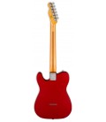 Costas da guitarra elétrica Fender Squier modelo 40th Anniversary Tele Vintage Ed Satin Dakota Red