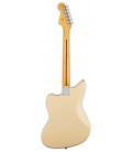 Costas da guitarra elétrica Fender Squier modelo 40th Anniversary Jazzmaster Vintage Ed Satin Desert Sand
