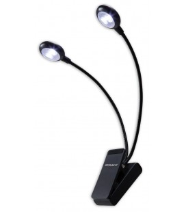 Candeeiro Roland modelo LCL 15C Dual Led Clip Cool Lights