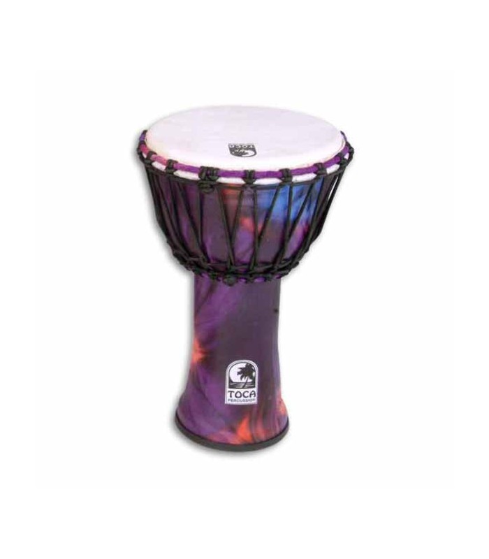 Djembe Toca Percussion SFDJ 9WP Freestyle Woodstock Purple