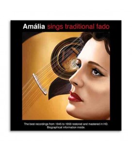 Capa do CD Amáliia Sings Traditional Fado