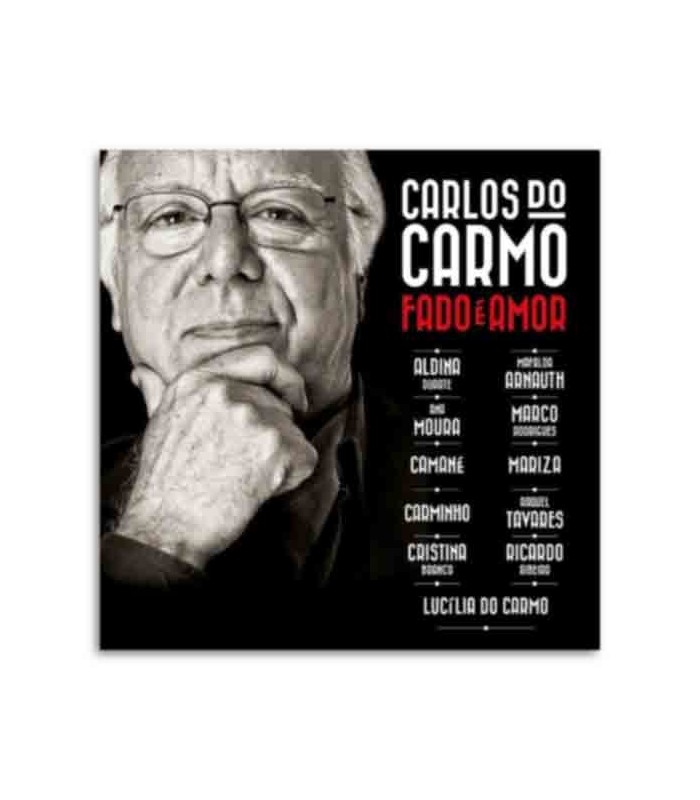 CD Sevenmuses Carlos do Carmo Fado é Amor com CD e Dvd