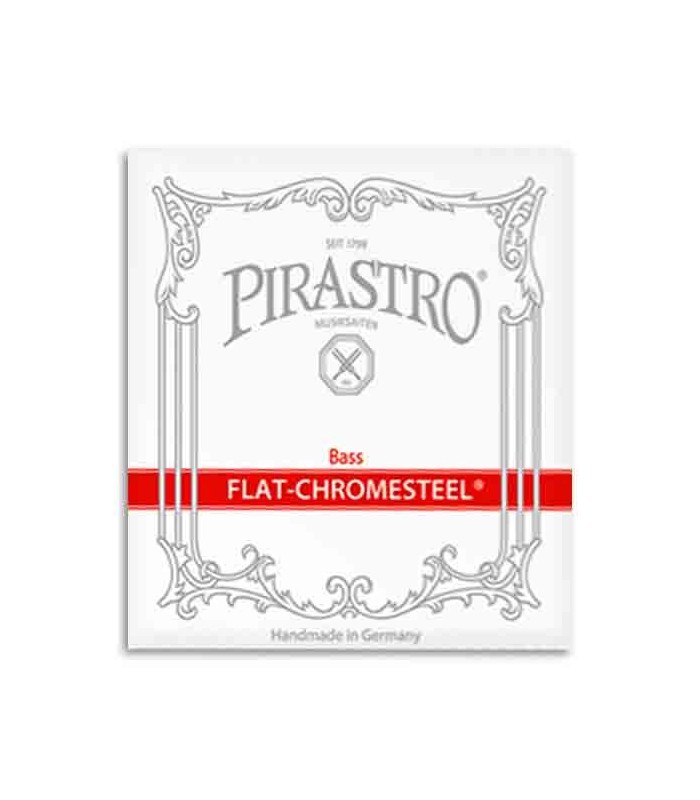 Jogo de Cordas Pirastro 342020 Contrabaixo Flat Chromesteel Orquestra