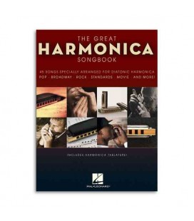 Livro Music Sales The Great Harmonica Songbook HL00821039