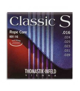 Jogo de Cordas Thomastik Classic S Rope Core KR116 para Guitarra Cl叩ssica