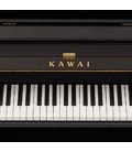Piano Vertical Kawai K-300 teclado e logotipo