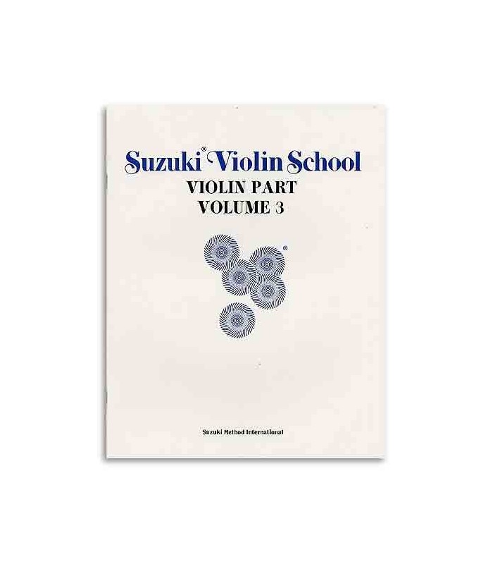 Livro Suzuki Violin School Volume 3 com CD ALF28265