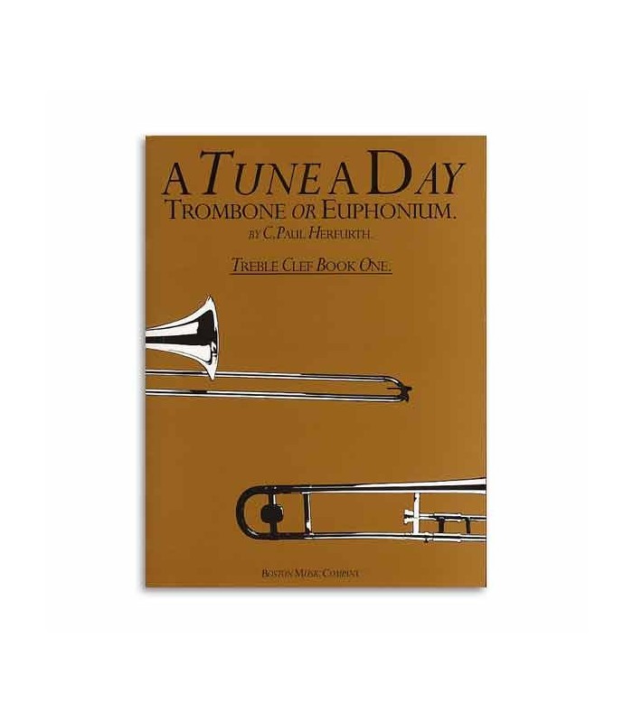 Capa do livro A Tune A Day for Trombone