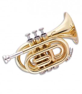 Pocket Trompete John Packer JP159 Si Bemol Dourado com Estojo