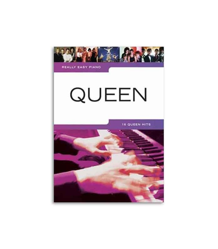 Livro Music Sales HL00307321 Queen easy piano