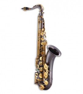 Saxofone Tenor John Packer JP042B Si Bemol Preto com Chaves Douradas e Estojo