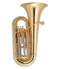 Tuba Compacta John Packer JP078 Si Bemol Dourada com Estojo