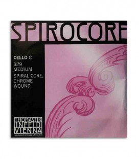 Corda Thomastik Spirocore S 29 para Violoncelo 4/4 4ª Dó