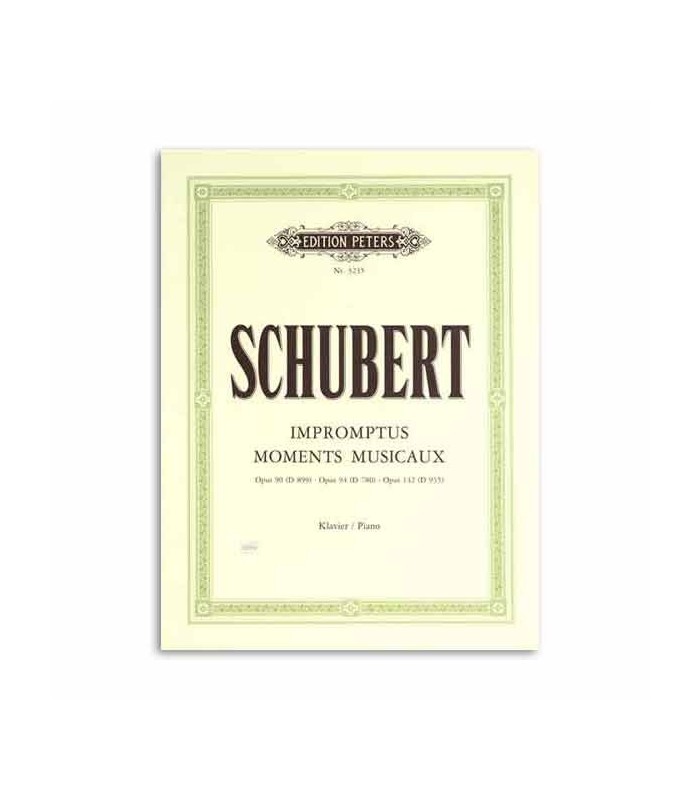 Schubert Momentos Musicais Op 90 94 142 Peters