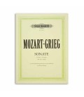 Mozart Grieg Sonata em Sol K283 Arranjos 2 Pianos Peters