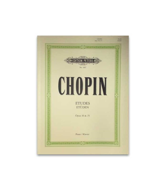 Chopin Estudos Opus 10 Peters
