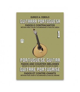 Eurico Cebolo GP1 Método de Guitarra Portuguesa 1 com CD