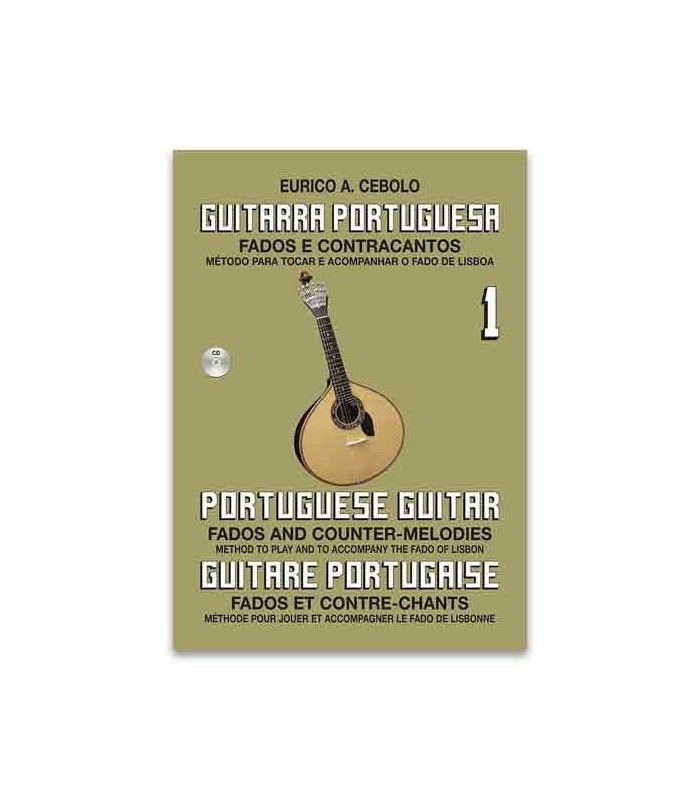 Eurico Cebolo GP1 M辿todo de Guitarra Portuguesa 1 com CD