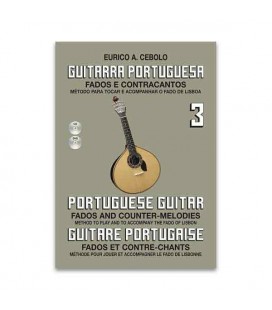 Eurico Cebolo GP3 Método Guitarra Portuguesa 3 com CD