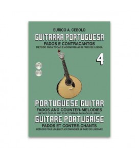 Eurico Cebolo GP4 Método Guitarra Portuguesa com CD