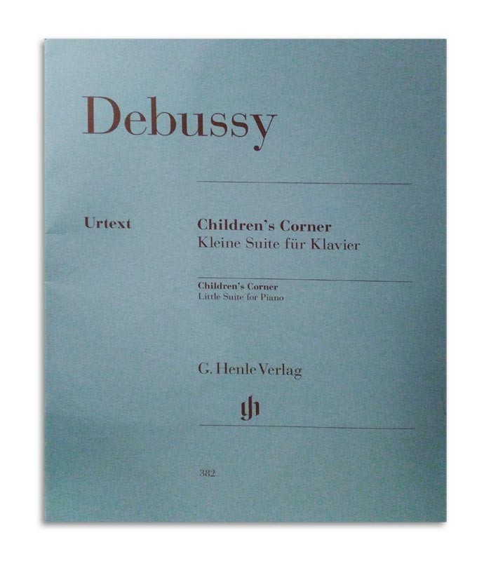 Capa do livro Debussy Childrens Corner 