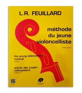 Contracapa do livro Feuillard Método Jovem Violoncelista J3102